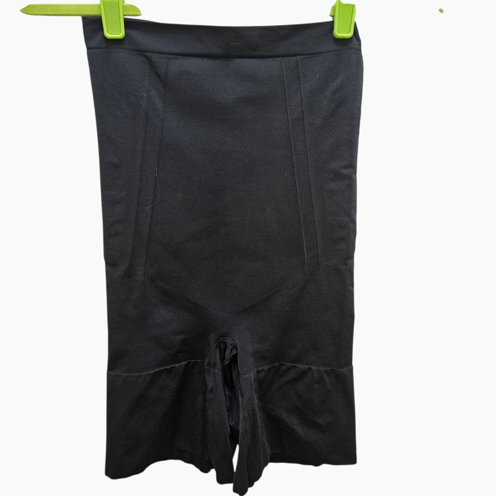 SPANX Oncore Firm Control High Waisted Power Short Black L G Shaping Compression - Picture 1 of 11